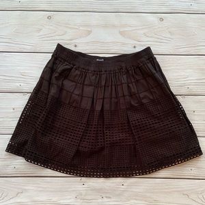 Madewell Eyelet Skirt